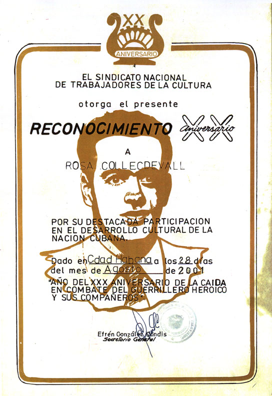 Diploma sindicato nacional