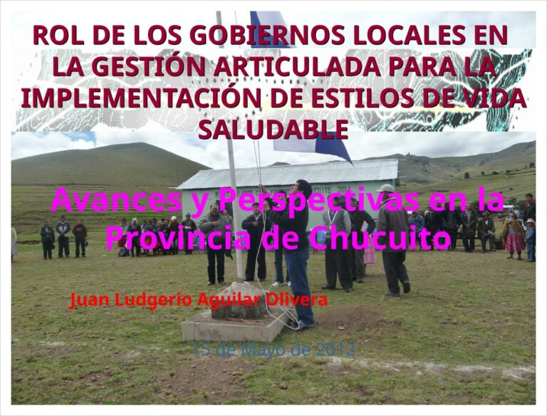 Portada de la memoria de cooperación de FAPCI en Chucuito, Perú (2012)